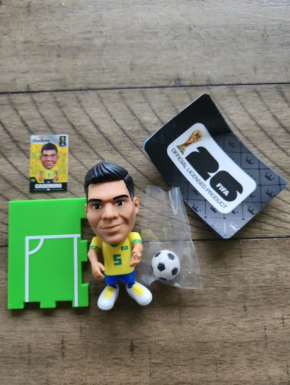 Casemiro Brazil Zuru Ballers FIFA World Cup 2026 Series 1 NEW Complete Open Pck